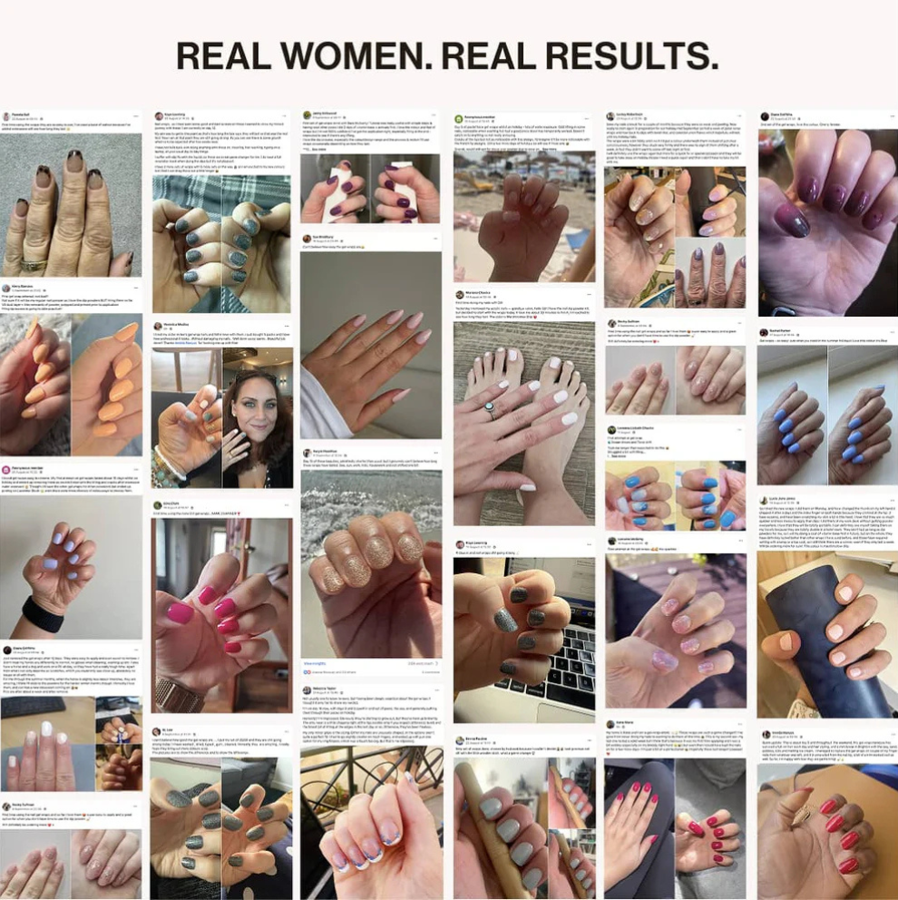 Gel Nail Wraps Routine Bundle